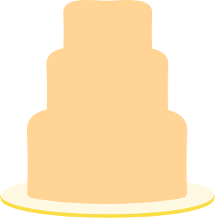 Interactive cake base