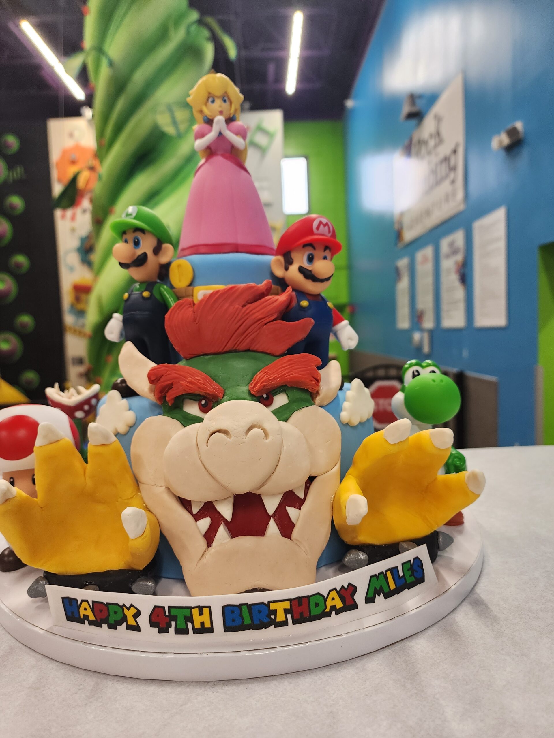 super mario bros cake