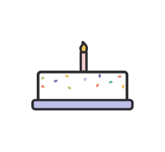 fun cake icon