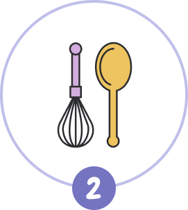 spoon and whisk icon