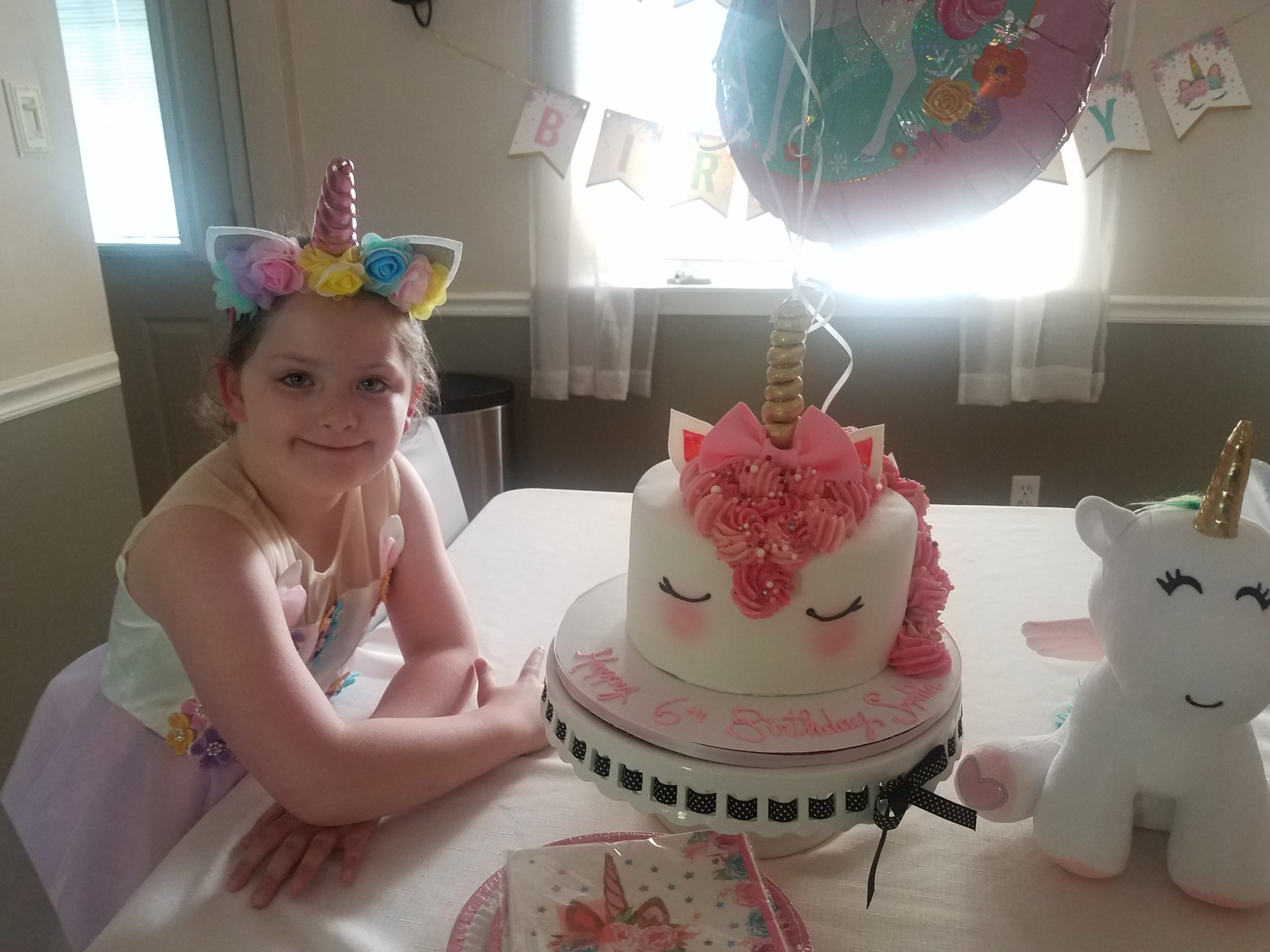 Unicorn Power! Sophia’s Special Birthday Cake