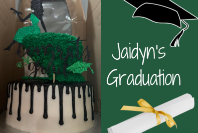 graduation cake