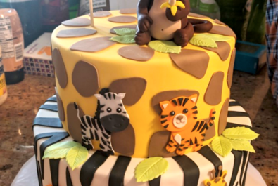 custom zoo cake