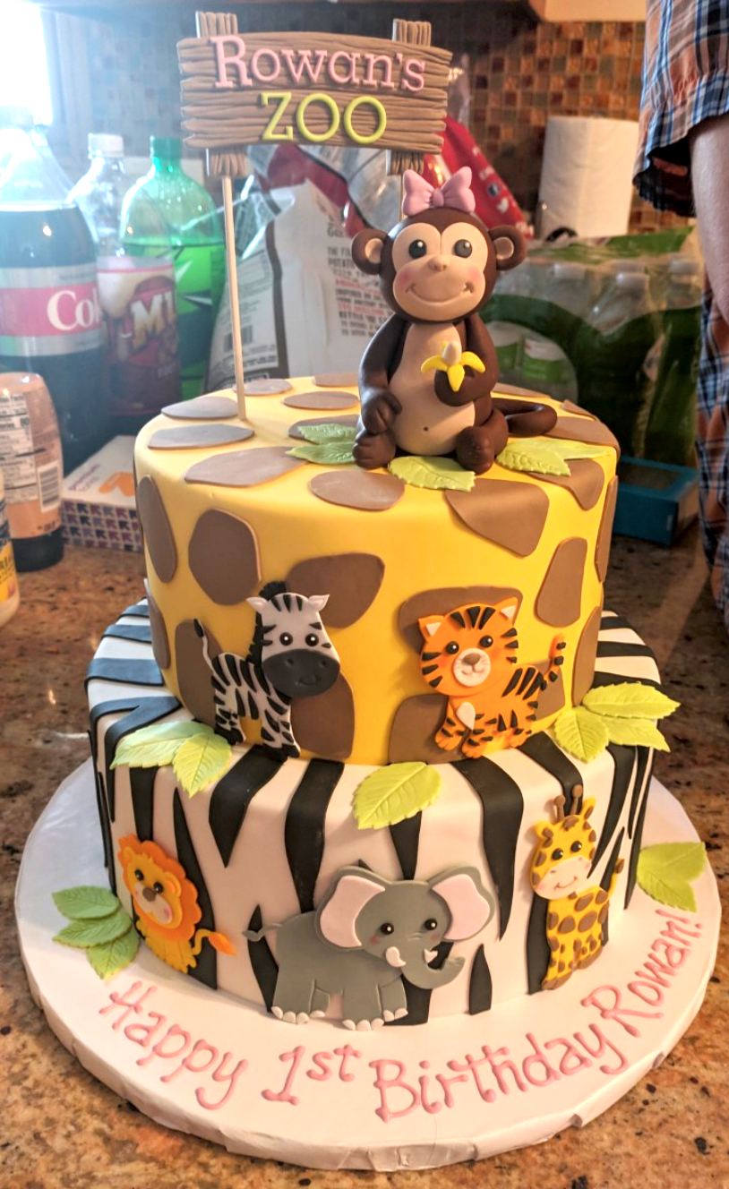 custom zoo cake