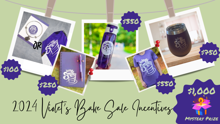 Violets Bake Sale