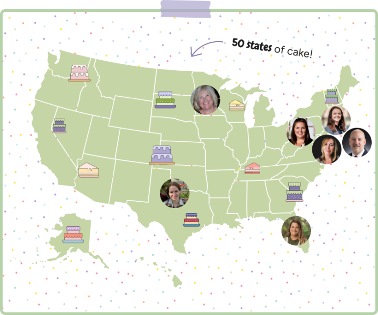Icing Smiles staff map
